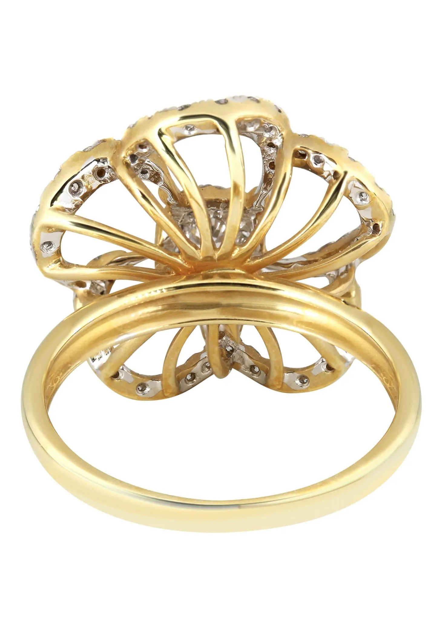 14K Ladies Diamond Cocktail Ring | 0.80 Carats | 4.37 Grams