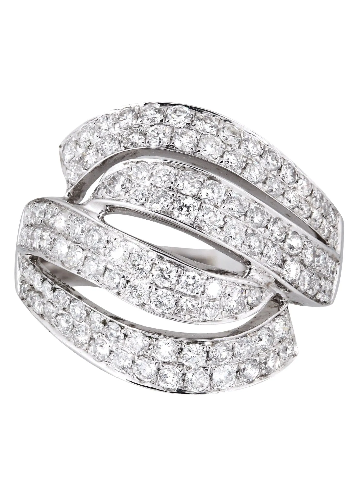 14K Ladies Diamond Cocktail Ring | 1.50 Carats | 5.29 Grams