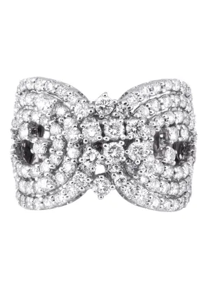 14K Ladies Diamond Cocktail Ring | 3.20 Carats | 10.93 Grams