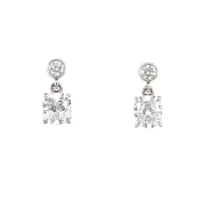 14KW Diamond Earrings