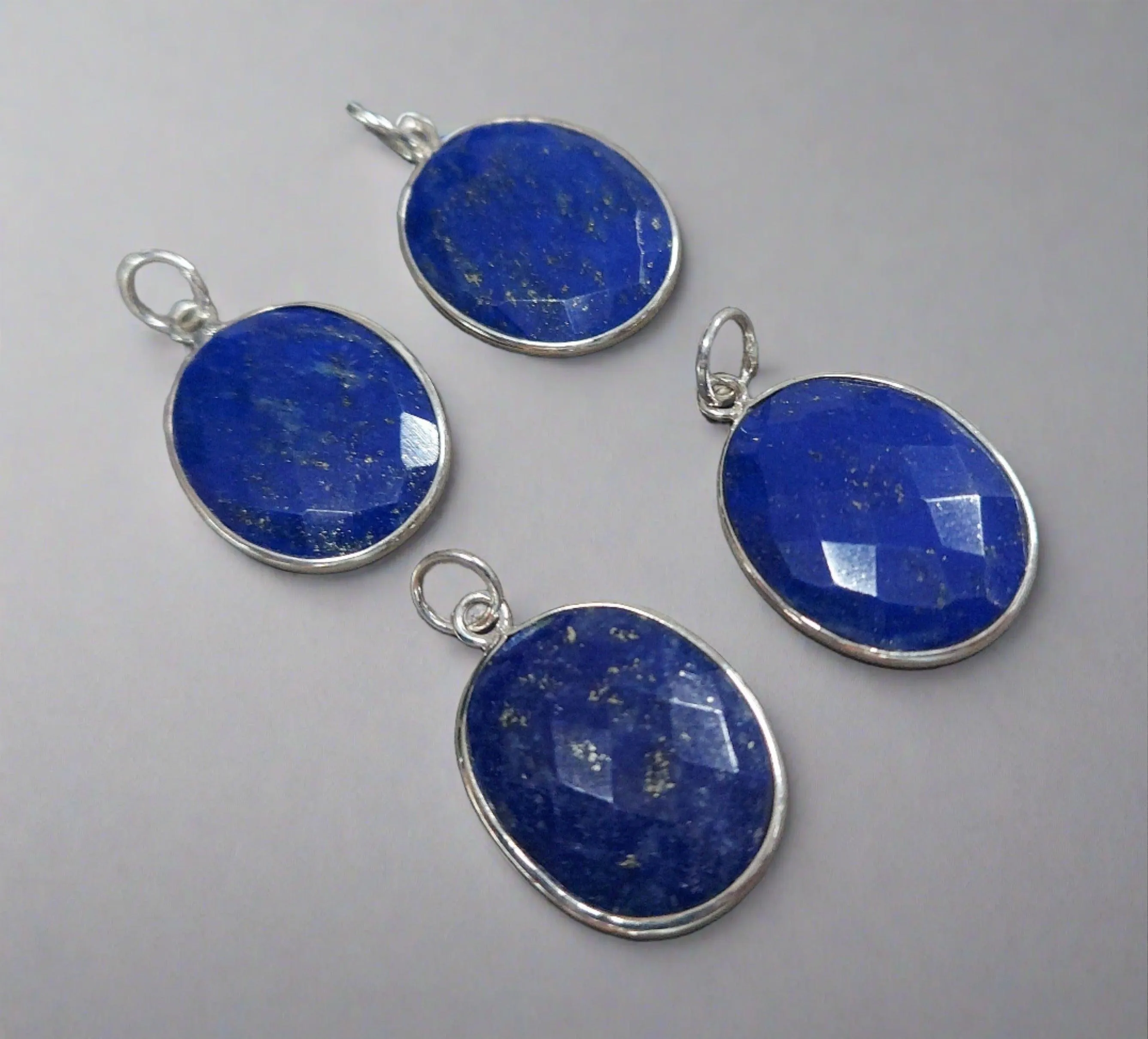 925 Silver Lapis Lazuli Pendant