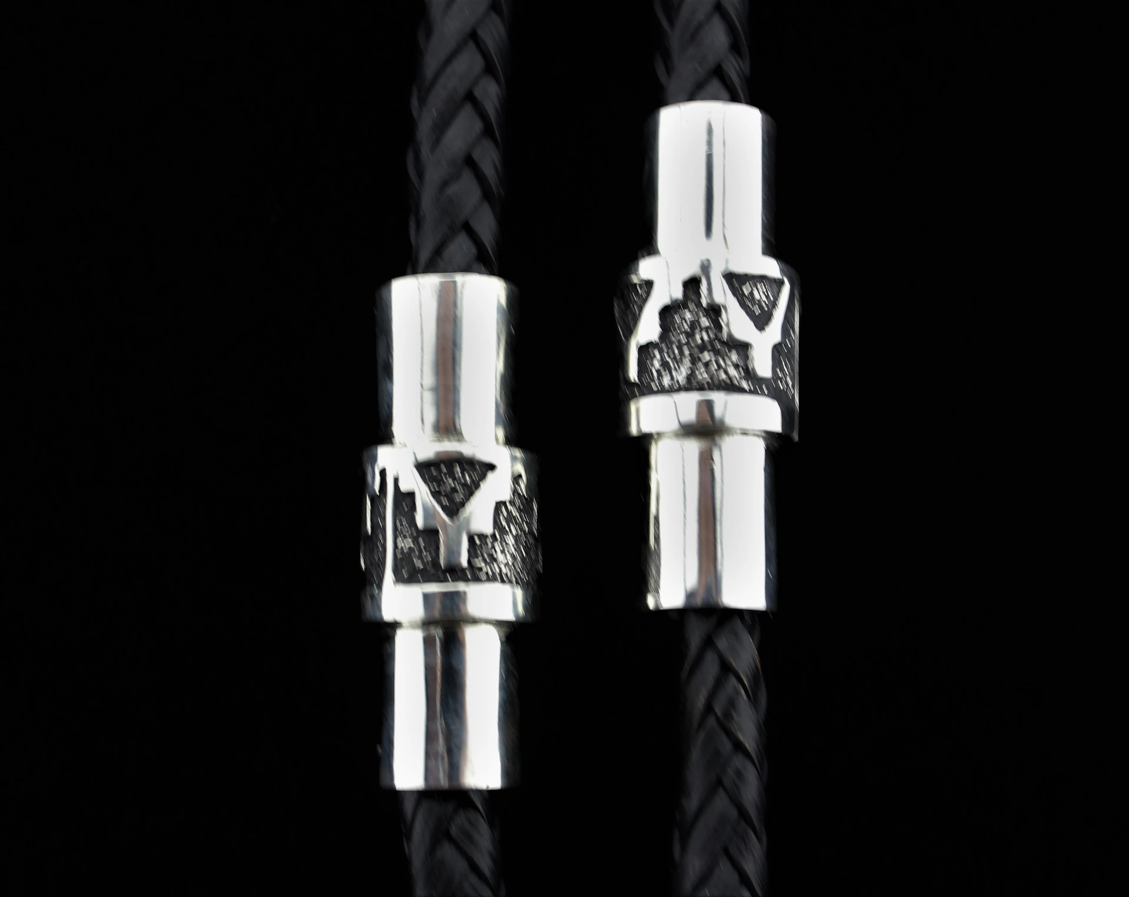 Abraham Begay Contemporary Bolo Tie