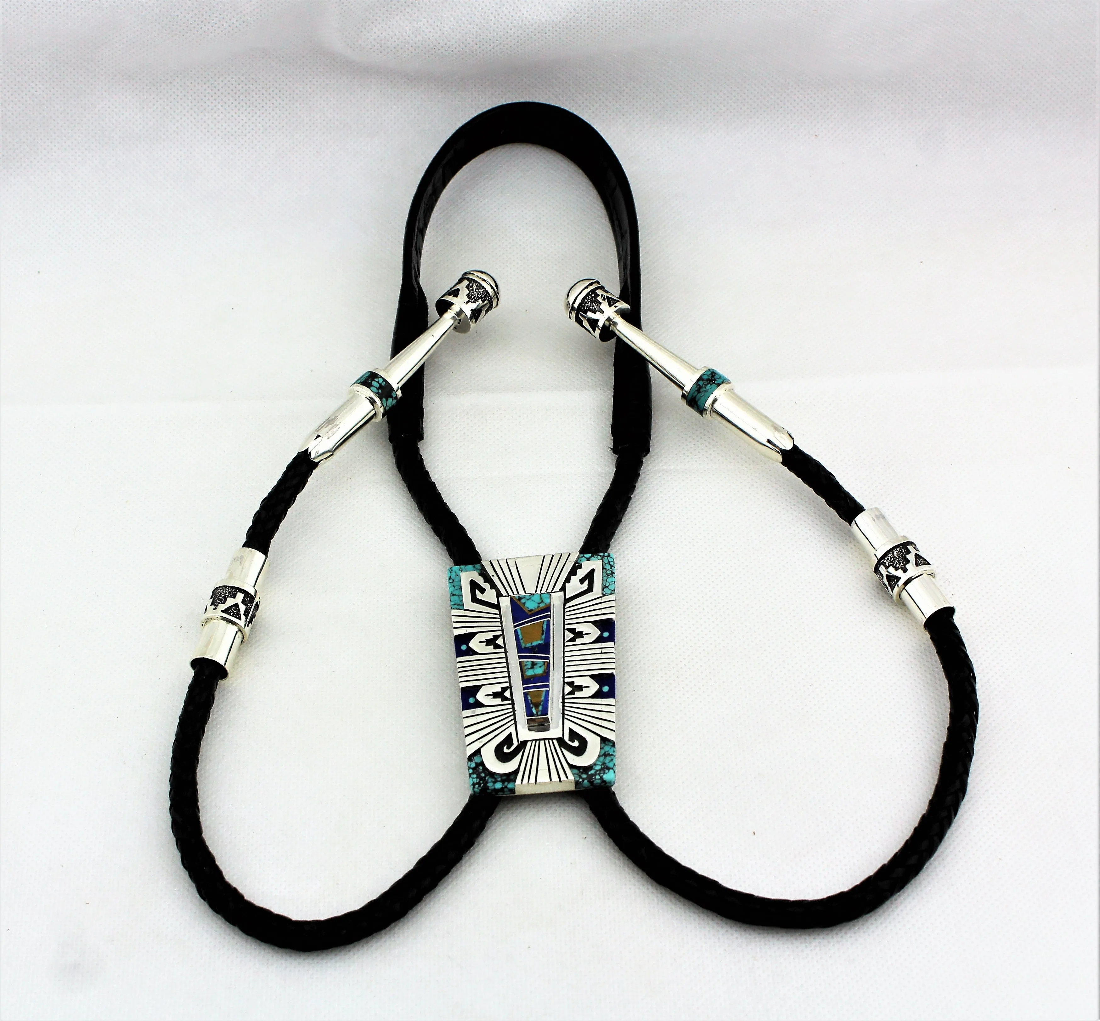 Abraham Begay Contemporary Bolo Tie