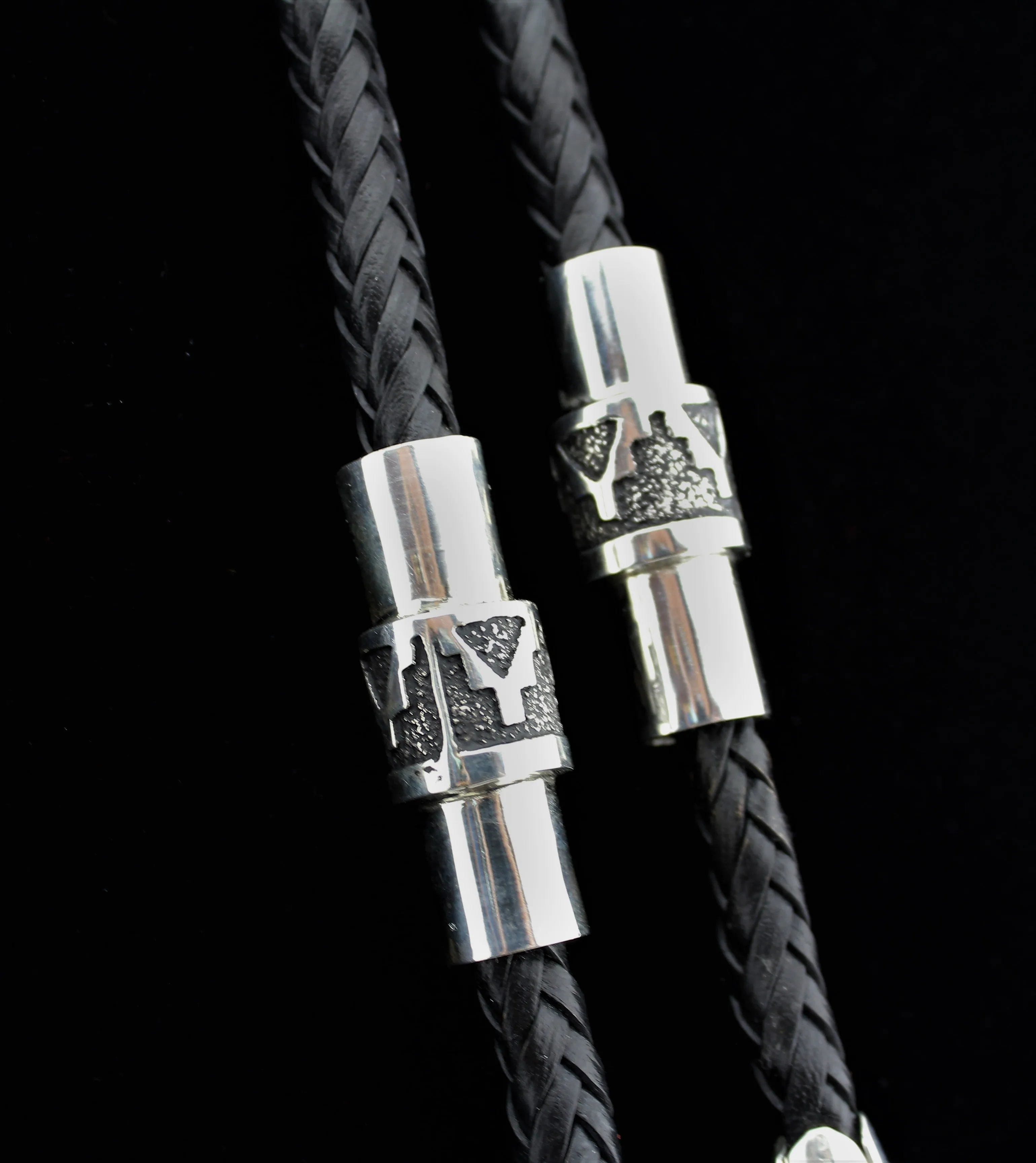 Abraham Begay Contemporary Bolo Tie