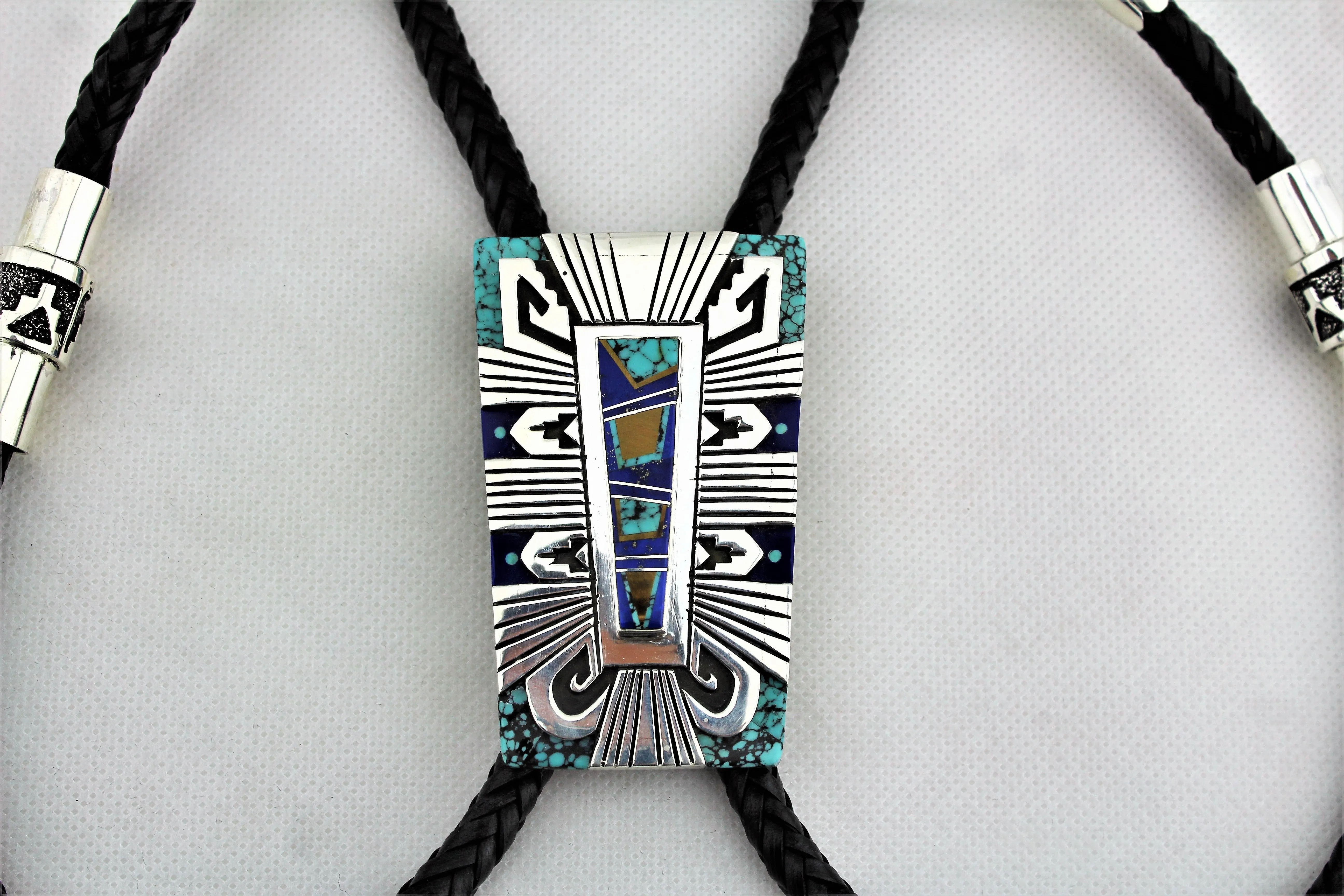 Abraham Begay Contemporary Bolo Tie