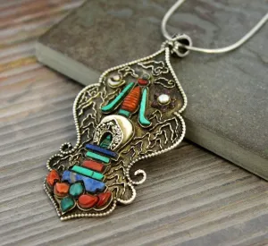 Artistan Silversmith Stupa Pendant