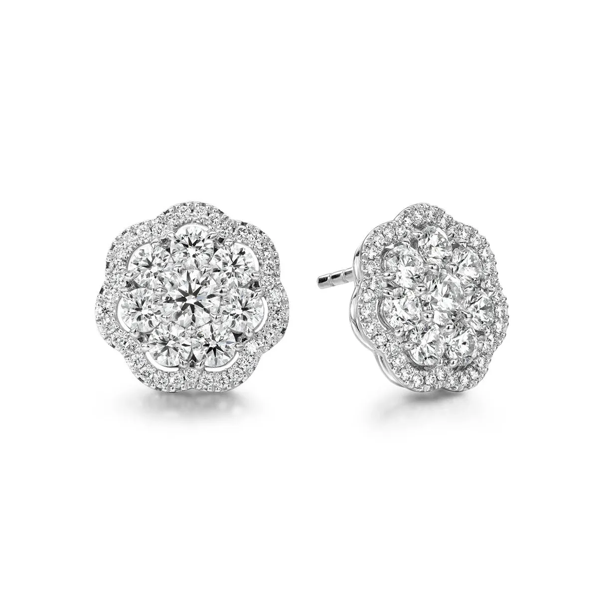 Aurora Cluster Earrings