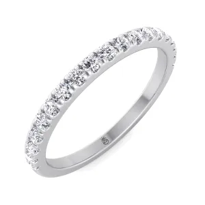 Ayanna - Stackable Pave Wedding Band (0.30 CT)