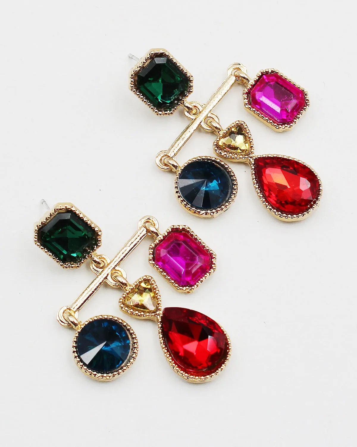 Bejeweled Dangle Earrings