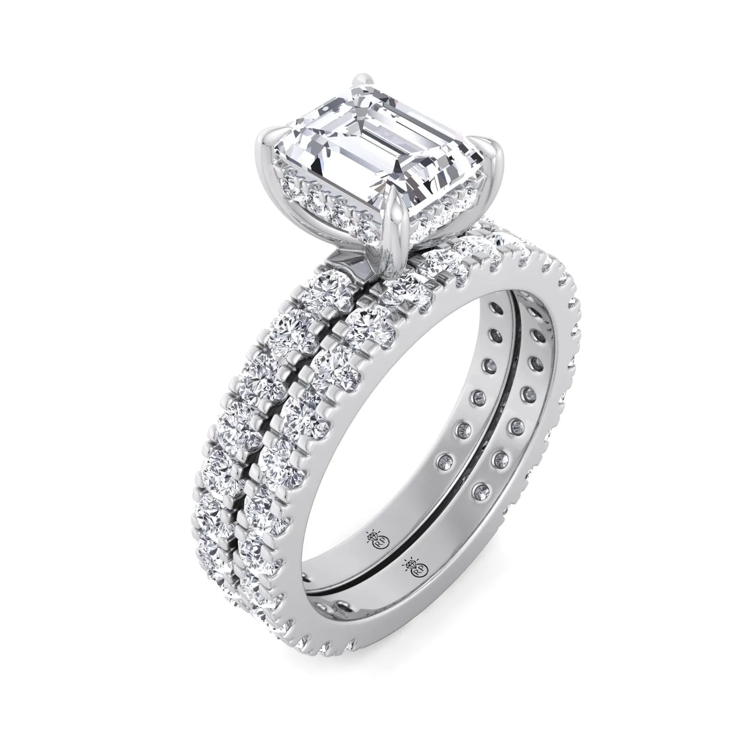 Brier - Stackable Pave Wedding Band (0.34 CT)