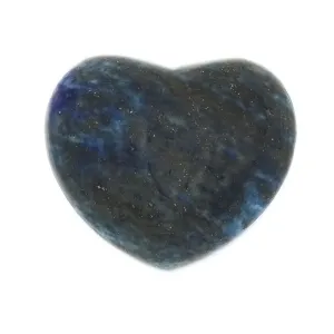 CARVING GEMSTONE LAPIS LAZULI HEART