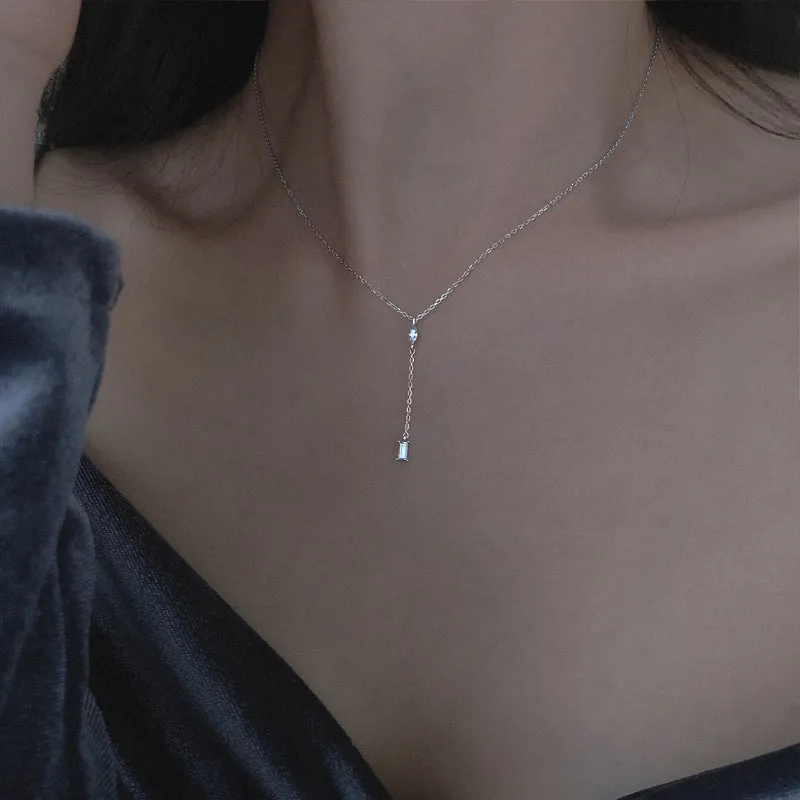 Choker Zircon Chain Necklace