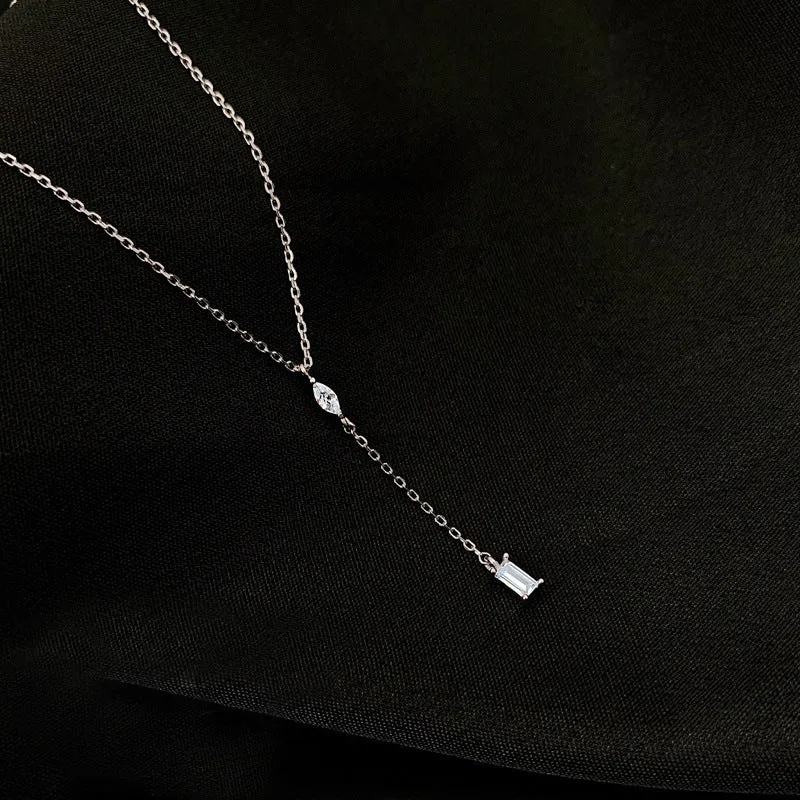 Choker Zircon Chain Necklace