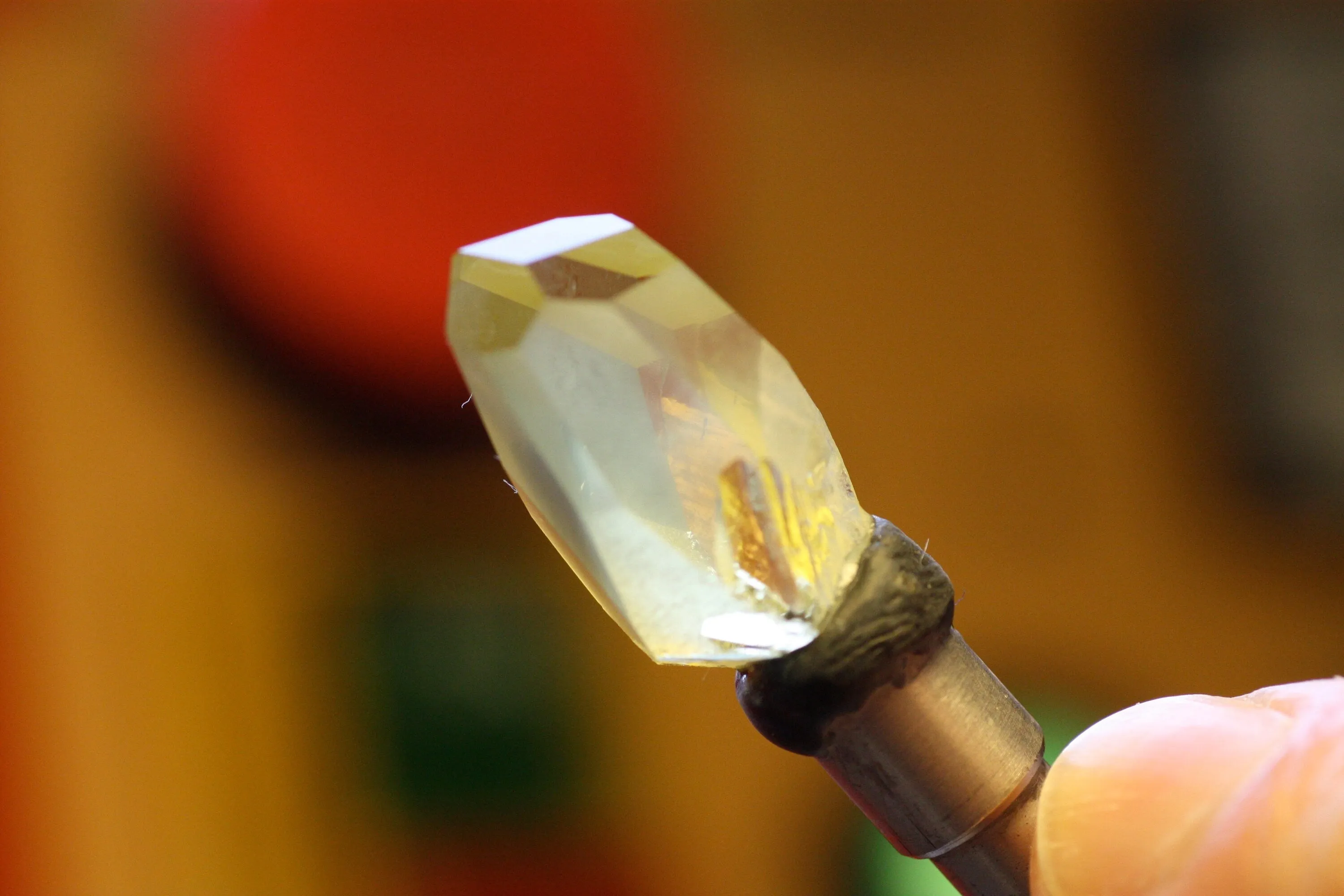 Citrine Gold 18K ring