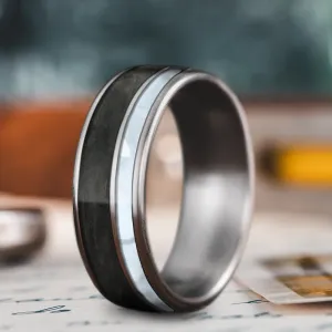 Custom Design - 2-Inlay Offset Ring b7mJr6mwv0Kr4QWgSg1wWdof