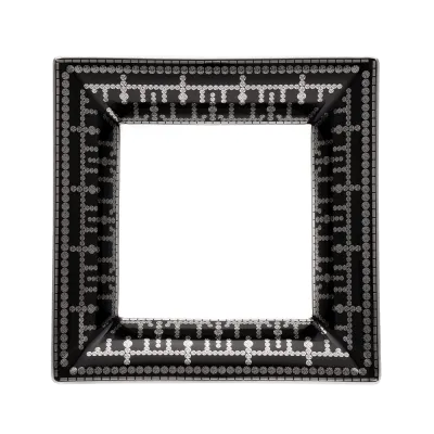 Decorative Trays Medium Black Platinum Tiara Tray