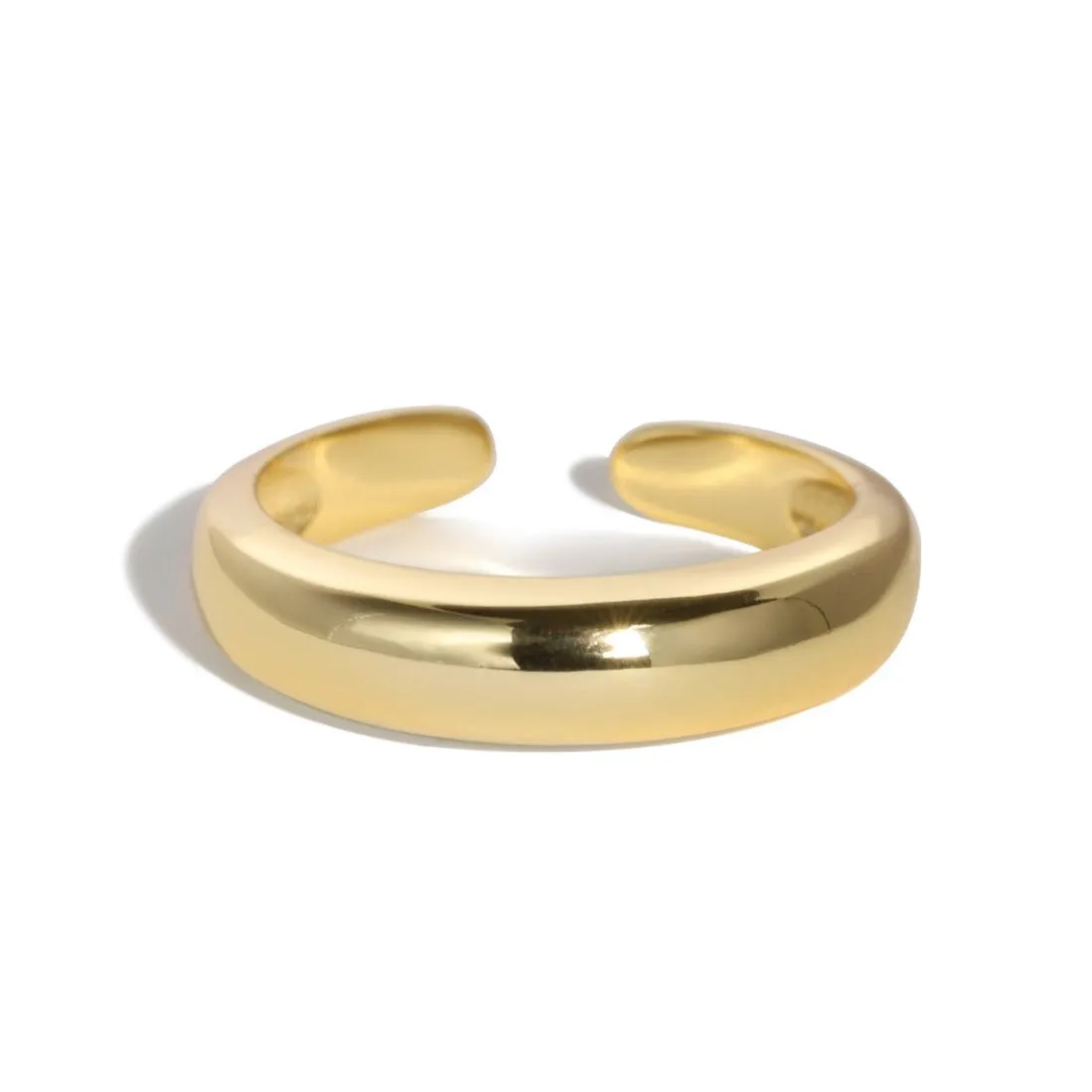 Dome Adjustable Open Ring