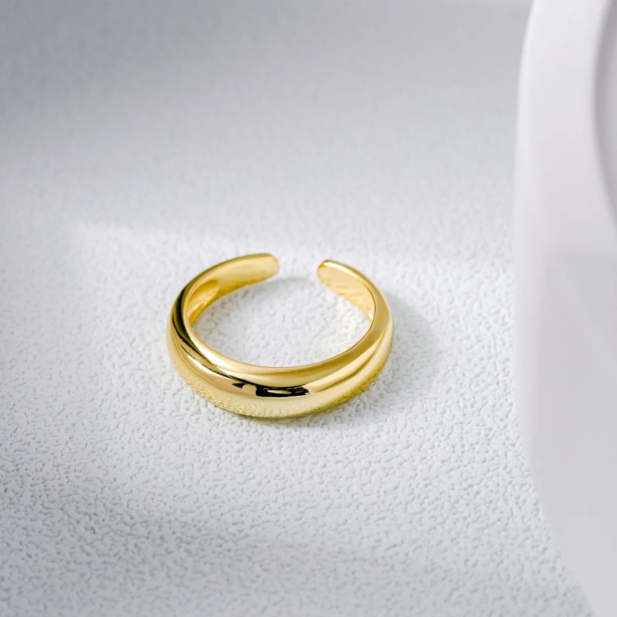 Dome Adjustable Open Ring