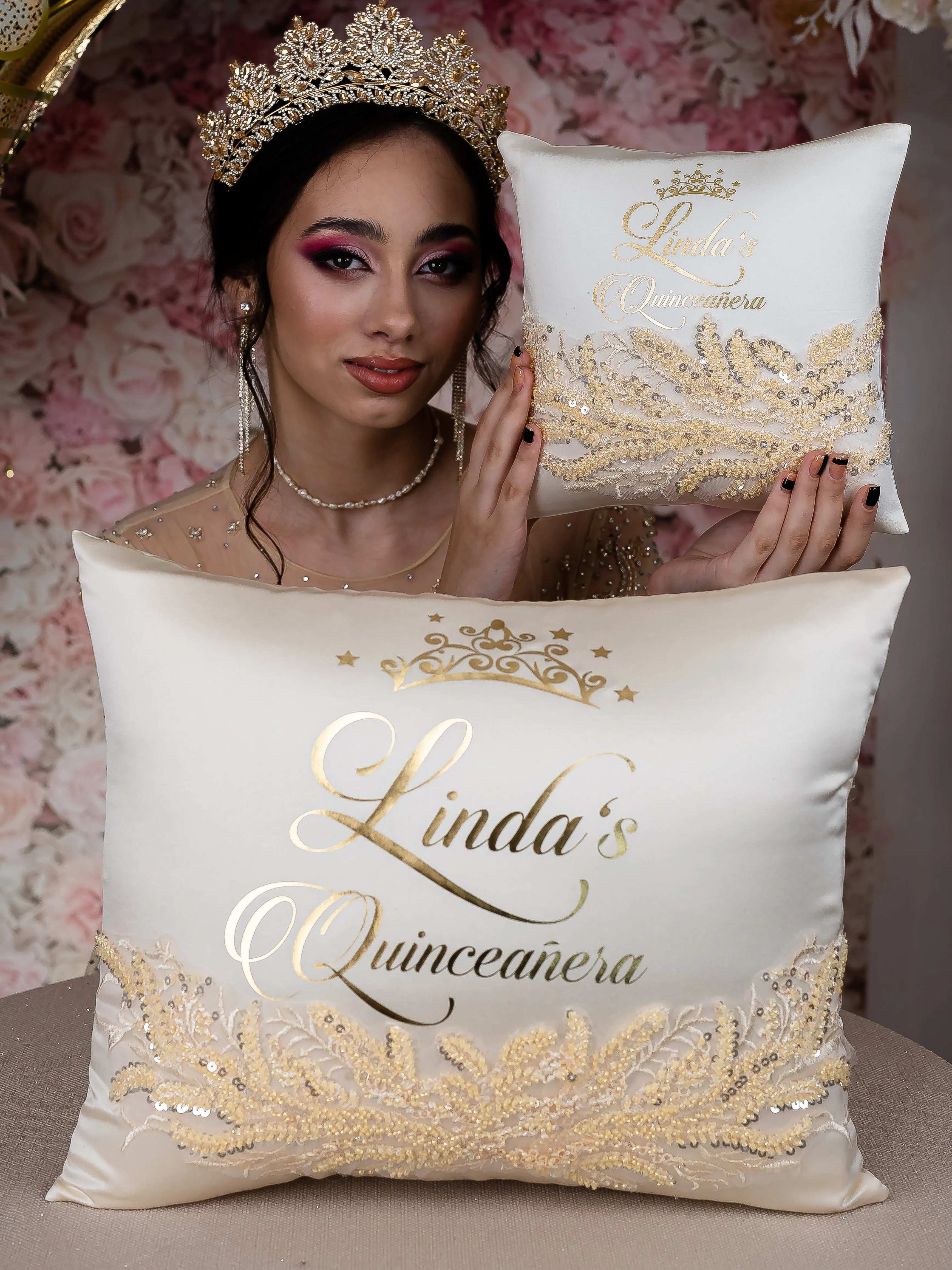 Gold full quinceanera package