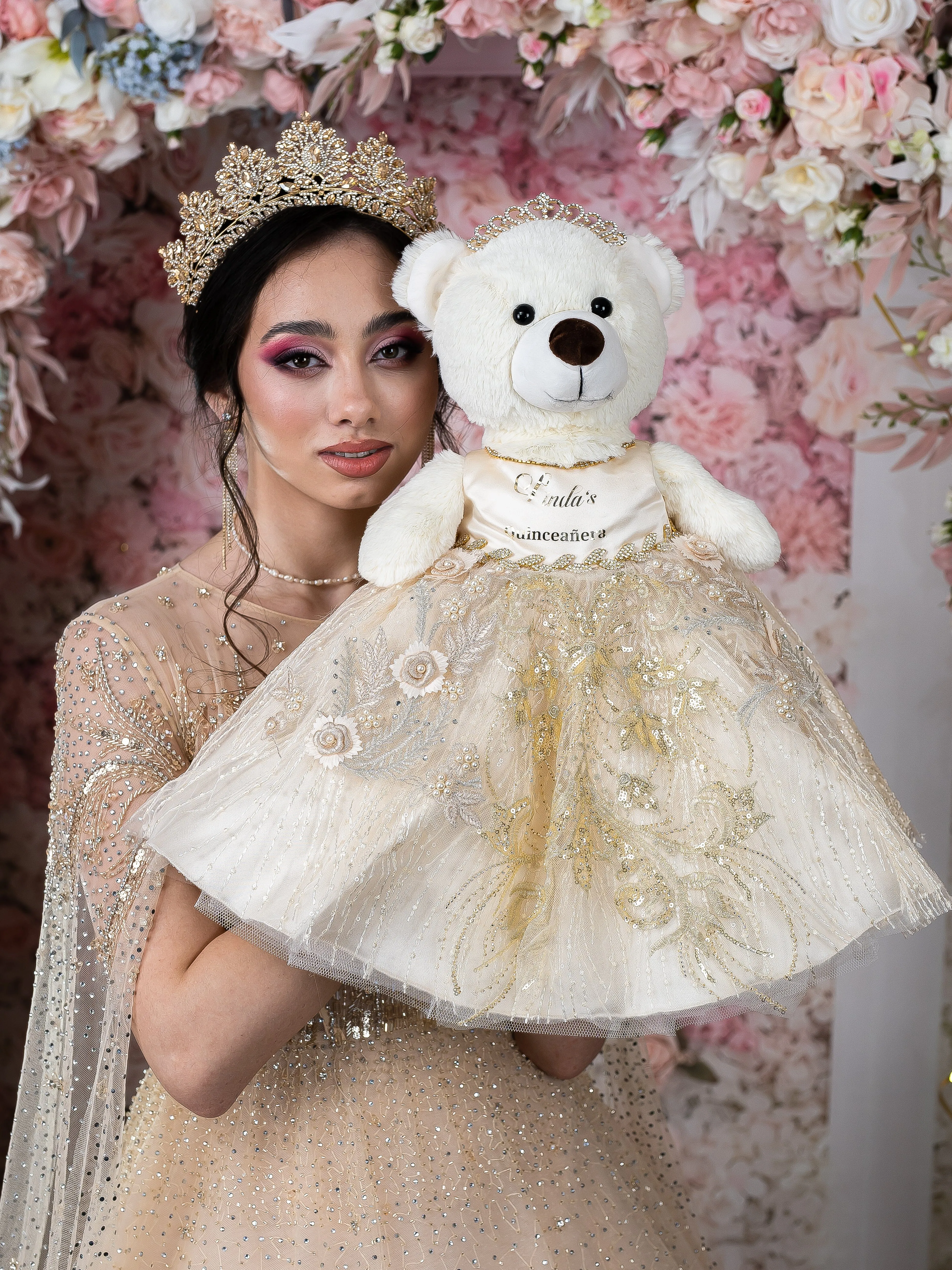 Gold full quinceanera package