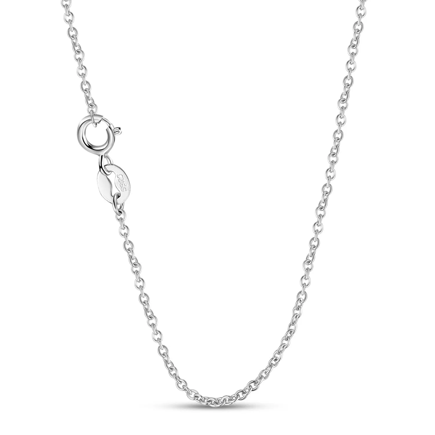 Halloween Skull Flower Pendant Pear Shape Zircon Silver Necklace