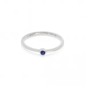 Lapis Healing Stone Sterling Silver Ring HR1004_SLV