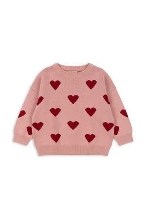 Lapis Knit Blouse (Mellow Rose)