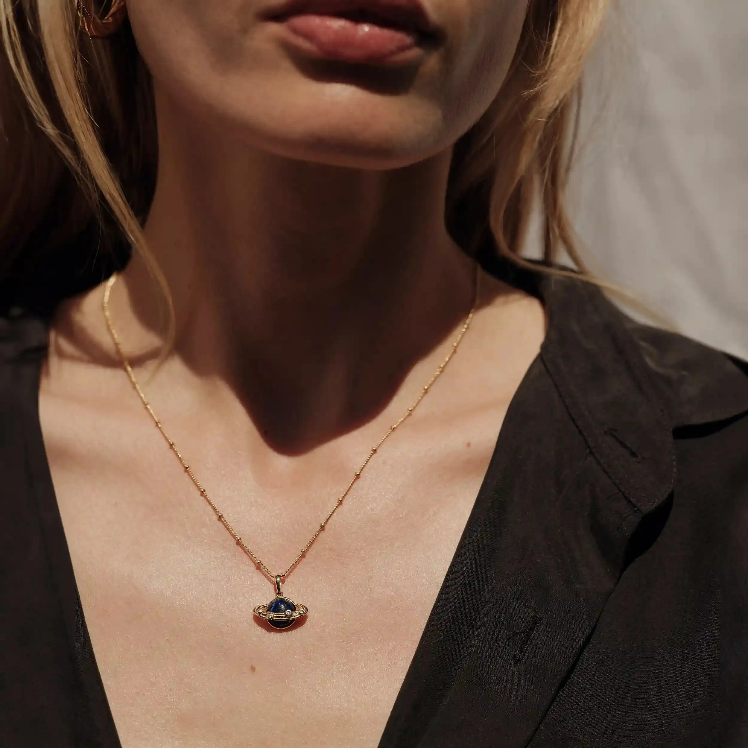 Lapis Saturn Amulet