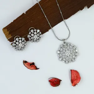 Medium Zircon/AD Pendant Set 5590-69