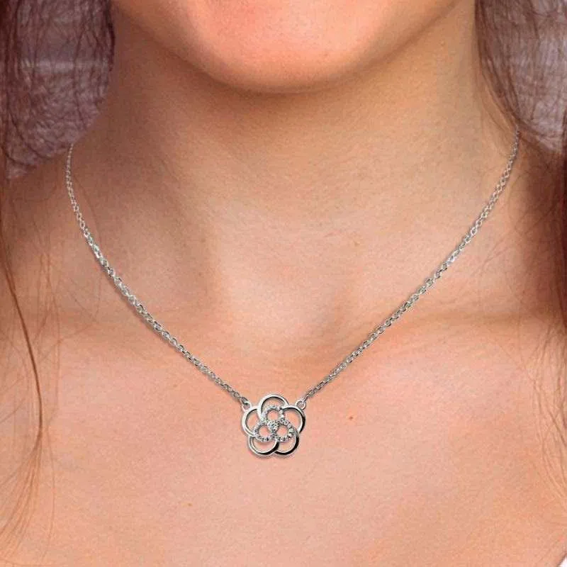 Nature Inspired Flower Necklace