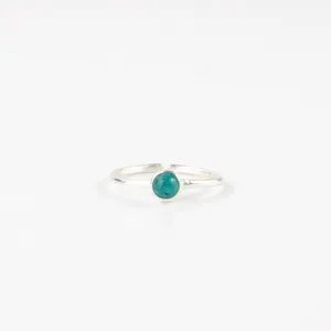 Pineapple Island Gemstone Adjustable Ring