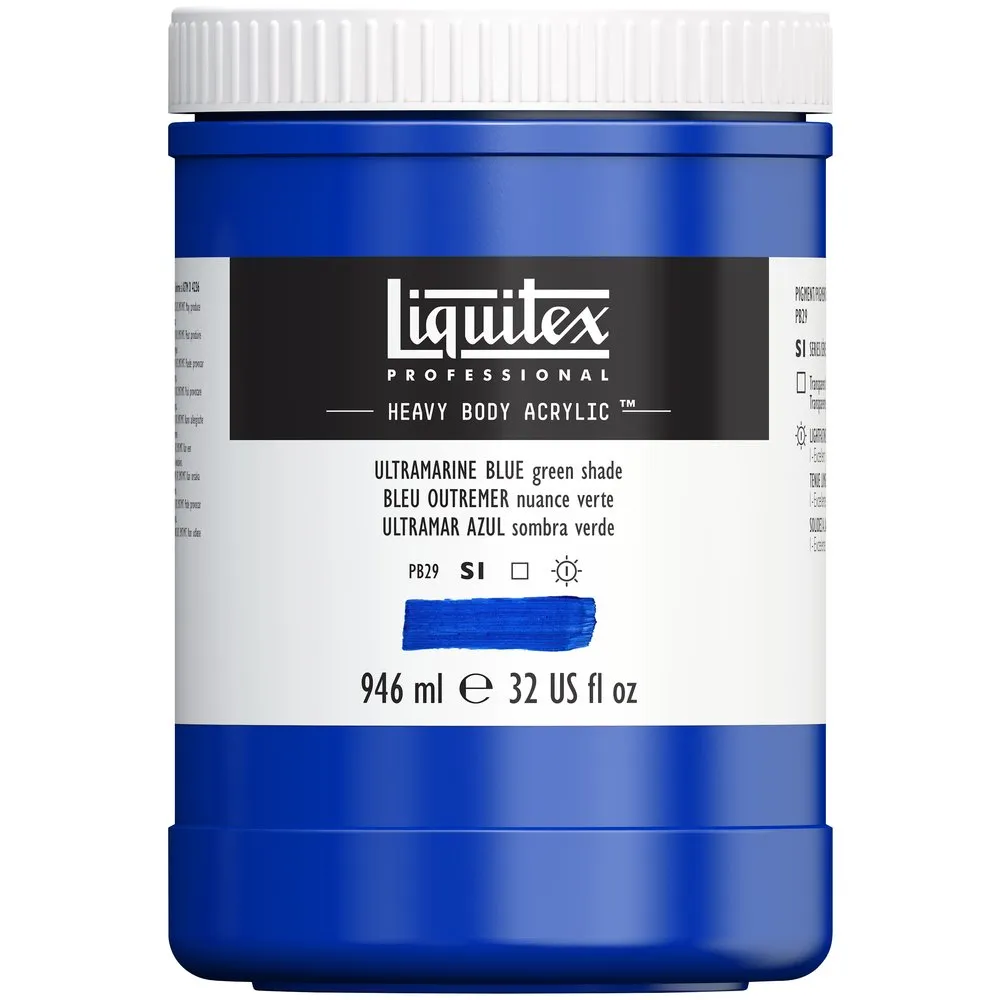 Professional Heavy Body Acrylic - Ultramarine Blue Green Shade