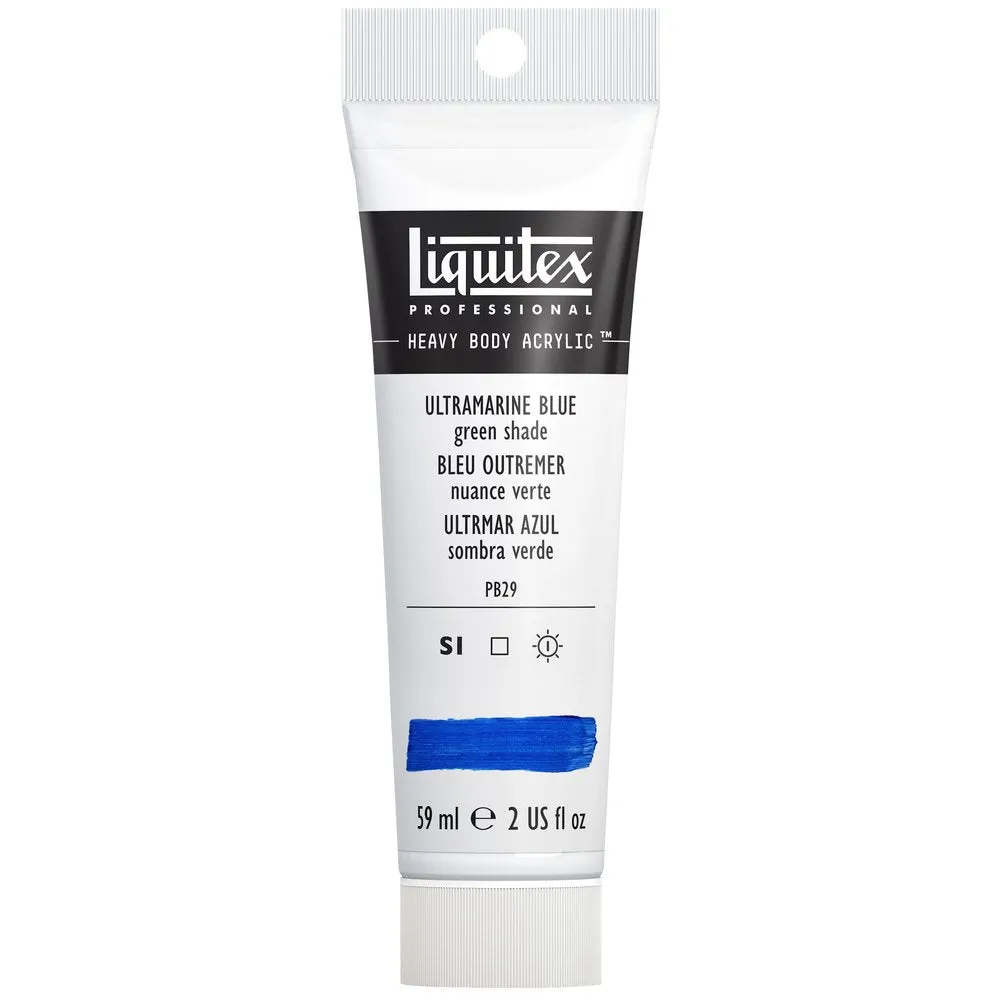 Professional Heavy Body Acrylic - Ultramarine Blue Green Shade
