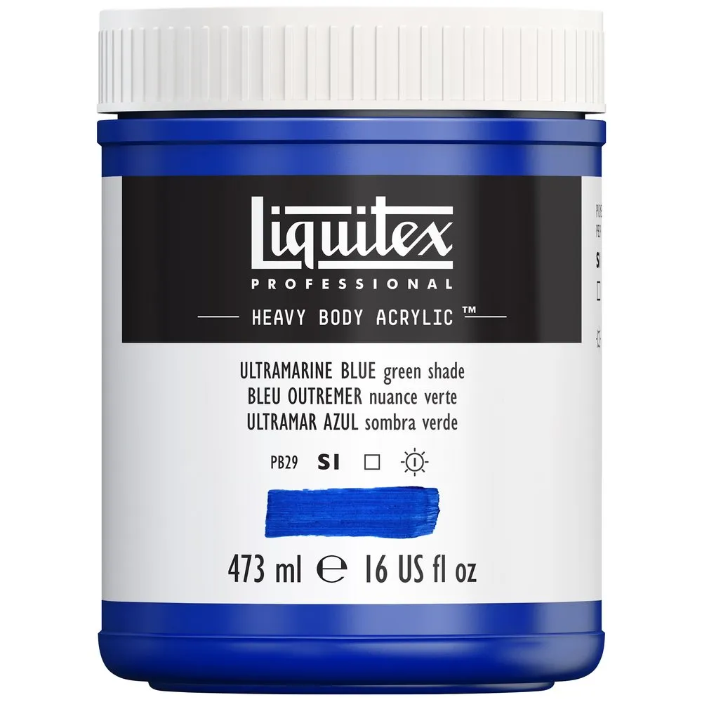 Professional Heavy Body Acrylic - Ultramarine Blue Green Shade
