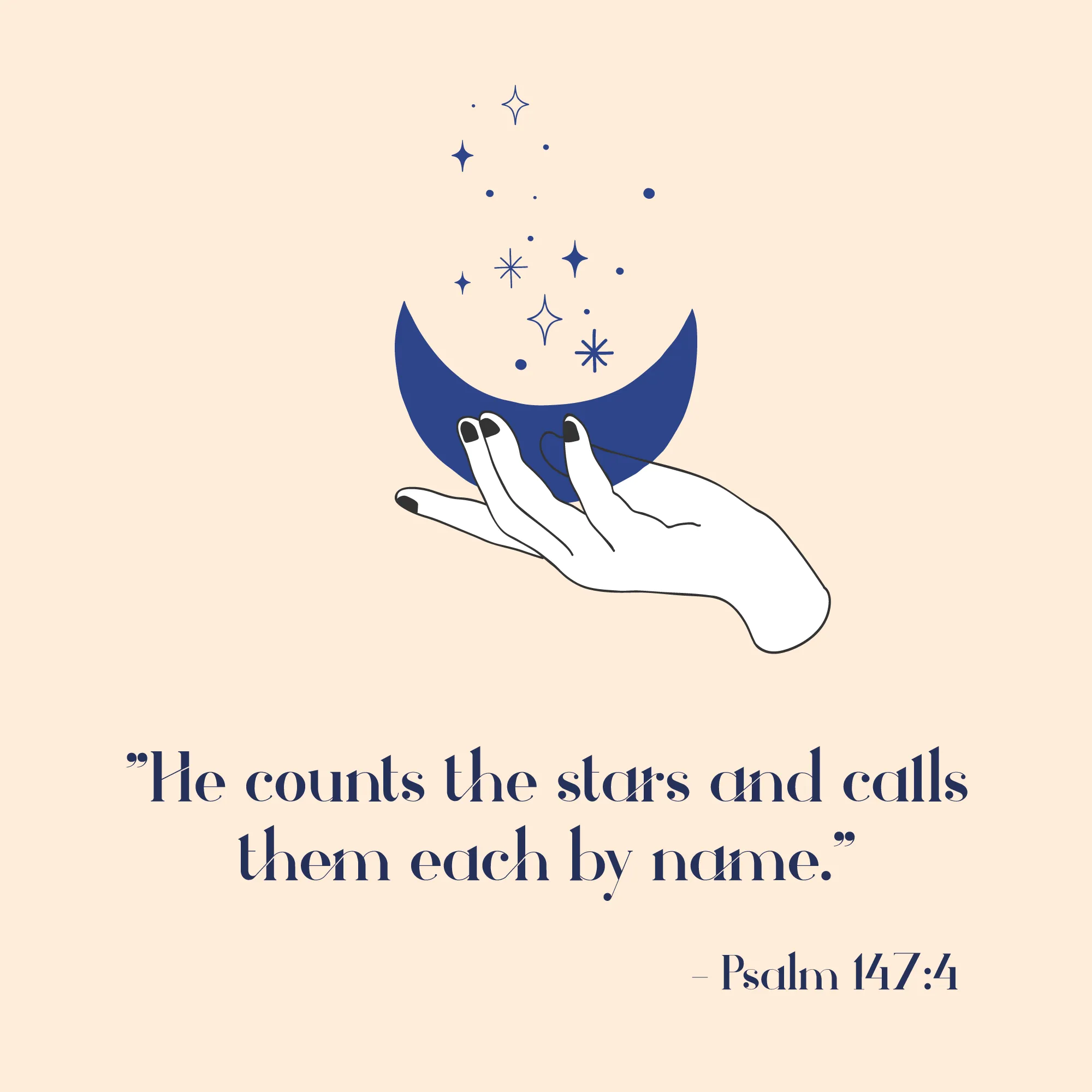 Psalm 147:4 Ring