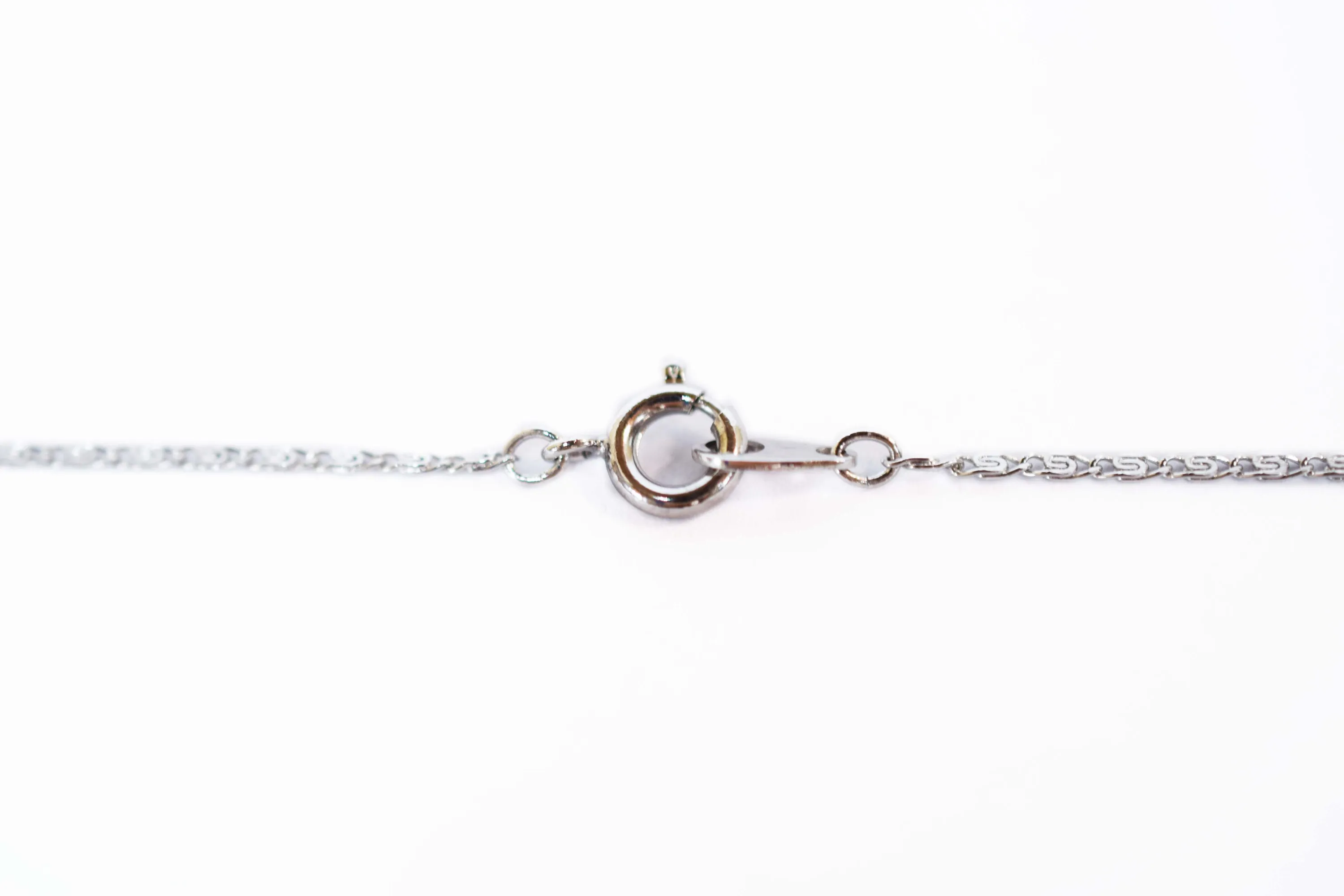 Raden Pendant Necklace - Moonlight on Water / Green Color / Medium Size-, Japanese Lacquer Jewelry, Kyoto Jewelry