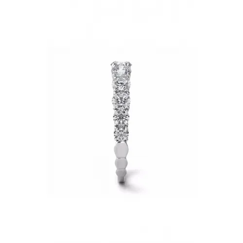 S Kashi & Sons Prong Set Wedding Band EN7463-BWG