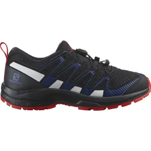 Salomon Juniors&#x27; XA Pro V8 Black/Lapis Blue/Fiery Red | Buy Salomon Juniors&#x27; XA Pro V8 Black/Lapis Blue/Fiery Red here | Outnorth