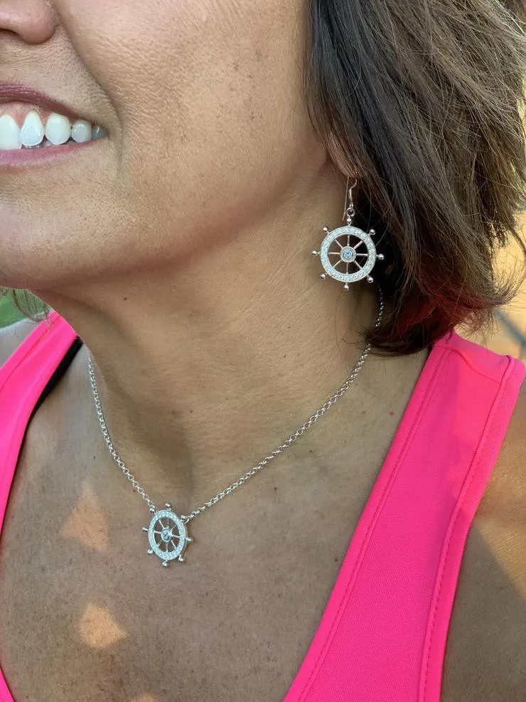 Ships Wheel Necklace