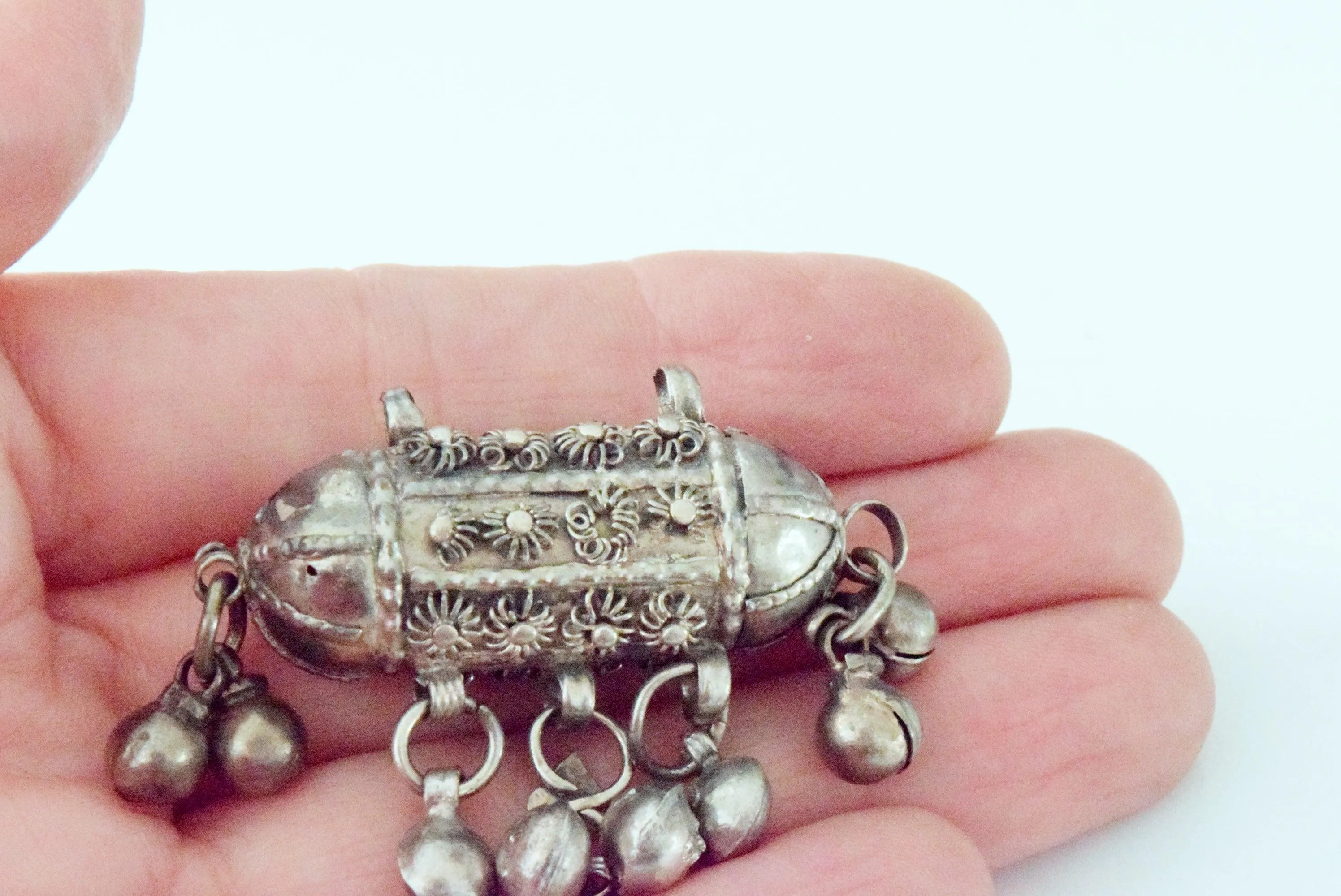 Small Bedouin Cylinder Pendant