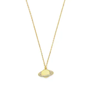 Stitch necklace (gold or silver)