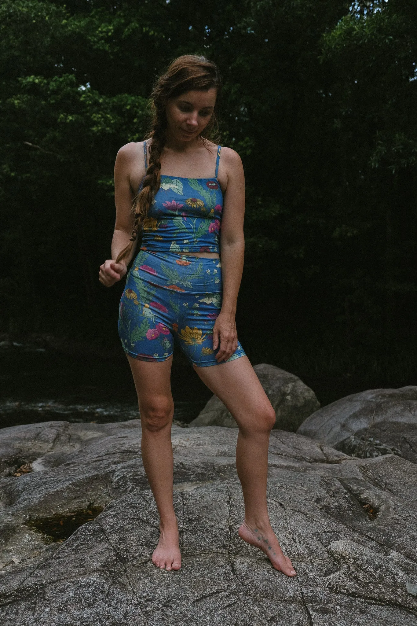 Stretch Singlet - Nymphs - Lazuli