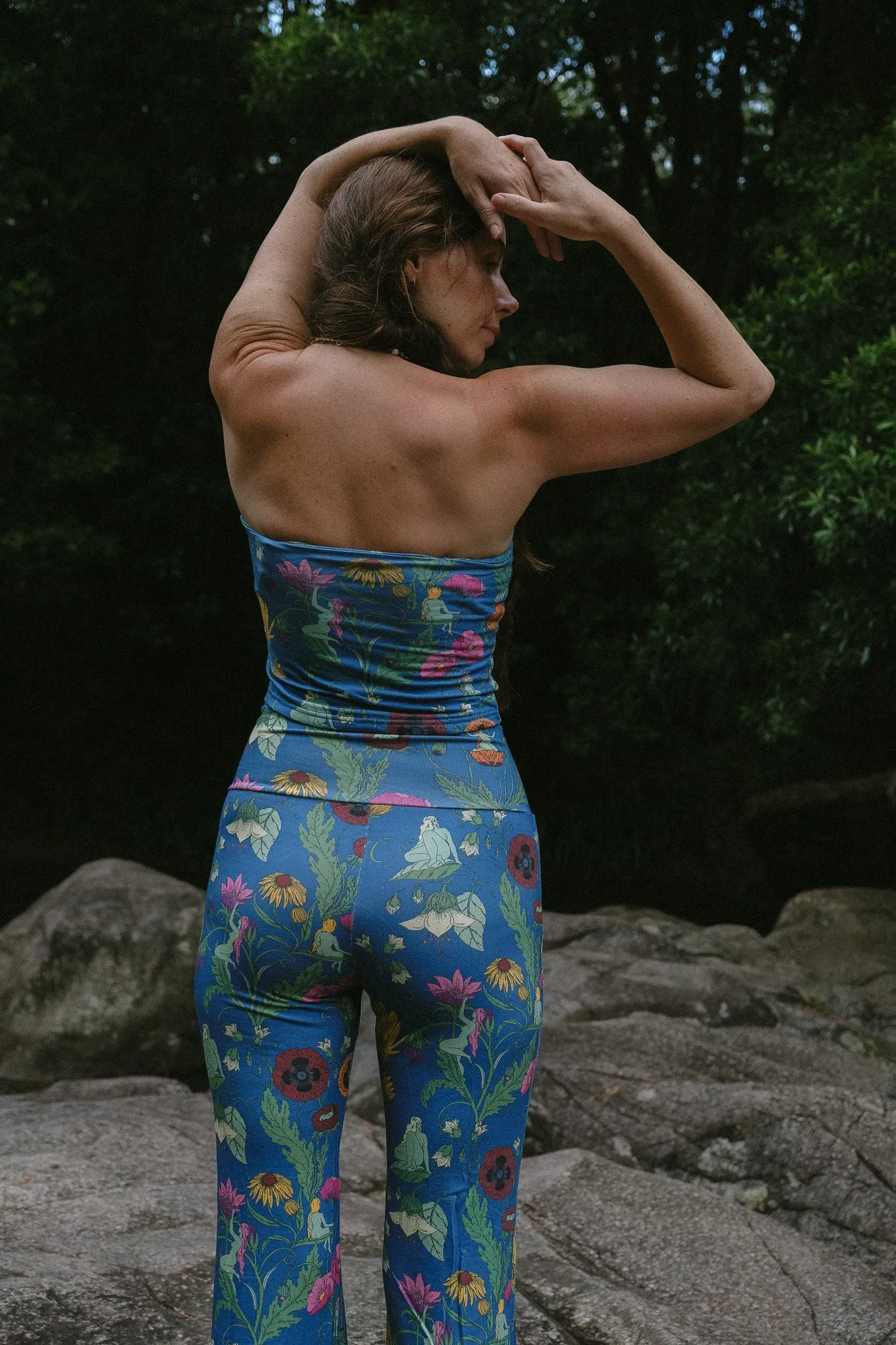 Stretch Singlet - Nymphs - Lazuli