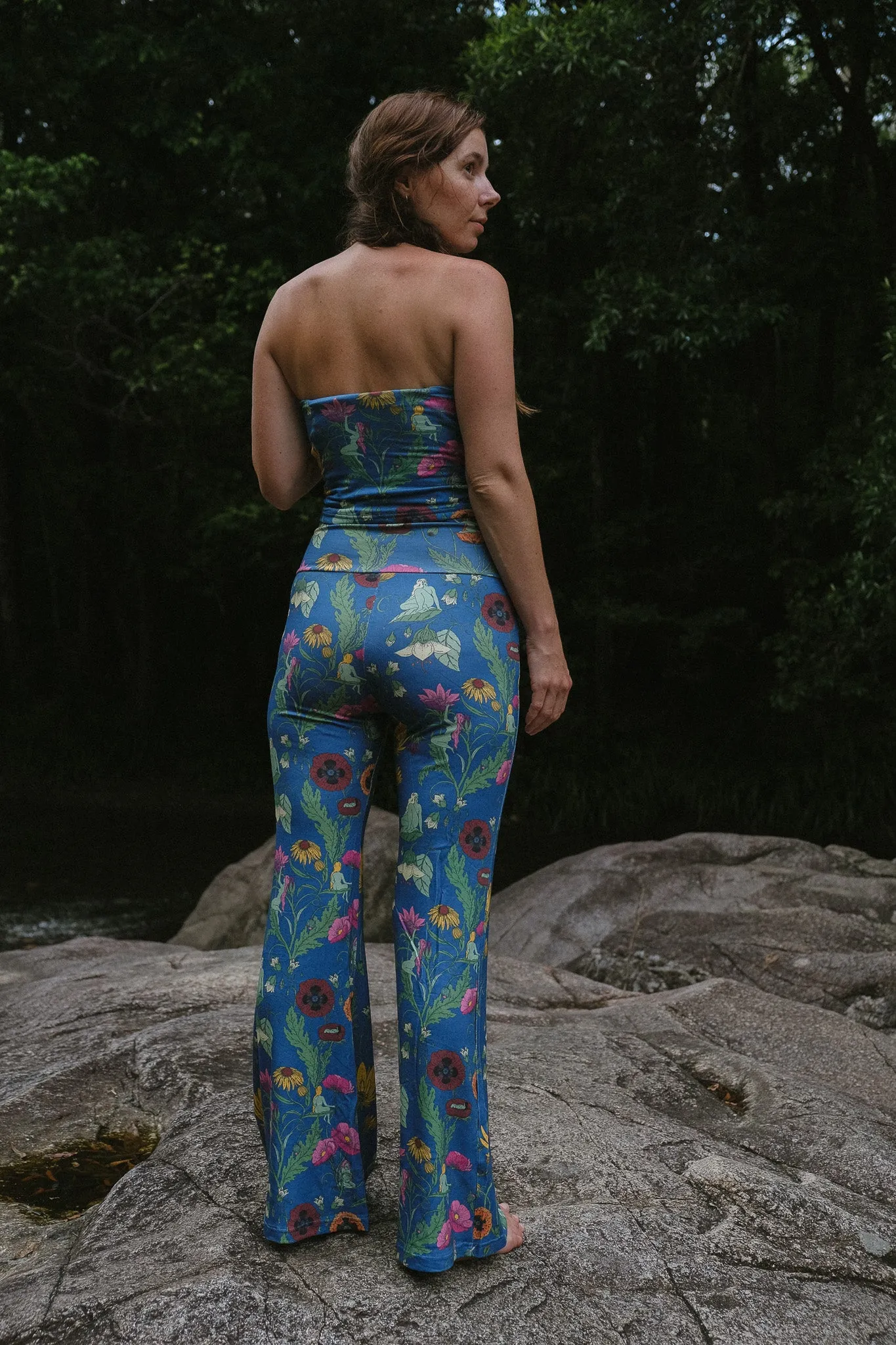 Stretch Singlet - Nymphs - Lazuli